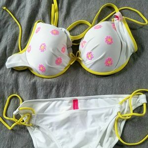 Super supportive VS sunshine bikini M/36D